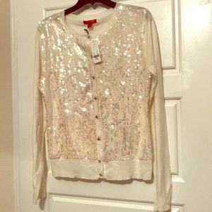 MY&Co multi-color sequin cardigan. NWT. Beautiful!